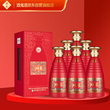 酒鬼 湘泉 馥郁香型白酒 52度 500ml*6瓶 整箱装 热门商品