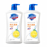 舒肤佳 淡香小白 SAFEGUARD KIDS健康净护沐浴露 纯白清香1440g 滋润保湿 男女士通用新旧包装随机 清爽柠檬720gX2瓶【到手1440克】