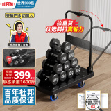 杜邦（DU PONT）平板小推车折叠拉货快递搬运手拖车乌龟斜拉800斤搬家用重物神器