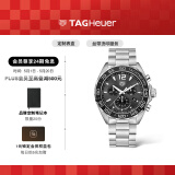 泰格豪雅TAGHeuerF1系列计时码表经典灰色石英机芯男表钢带 CAZ1011.BA0842