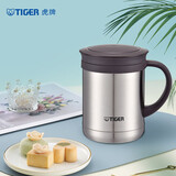 虎牌（TIGER）保温杯茶滤网杯男女办公杯CWM-A035-XC不锈钢色350ml