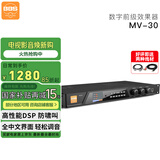 BBS 【国家补贴】MV30 数字DSP前级效果器 全中文界面 KTV家庭卡拉OK酒吧舞台演出防啸叫