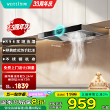 华帝（VATTI）【厨房好物】官方抽油烟机欧式家用21风量大吸力小尺寸智能触控油烟机一级能效国家补贴20% i11101