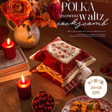 范爷家中式婚礼抽纸盒红色喜庆印染短毛绒棉质流苏布艺车载结婚纸巾袋