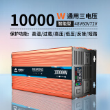 乔瓦斯博士电动车逆变器48V60V72V通用12V 24V转220V车载纯正弦波转换大功率 48V60V72V通用10000W强保不烧