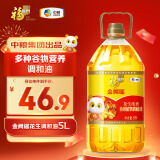 福临门 金阙谣 食用油 花生浓香食用植物调和油5L 中粮出品