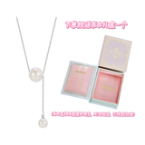 XUPING旭平首饰时尚人鱼姬项链【幻海双漪】锁骨链项链下单送一个书本盒 （不可抽拉）珠约12+8mm