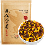 采茶伯昆仑雪菊 新疆天山雪菊花蕾野菊花茶清心肝养生花草茶叶袋装45g