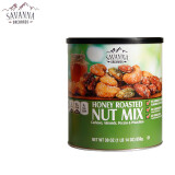 SAVANNA ORCHARDS蜂蜜炭烤混合坚果绿罐850g美国进口坚果开心果柯克兰Costco山姆