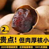 烘新【当季新货】正宗福建莆田12A桂圆干特级肉厚特大新鲜带壳龙眼肉 真·10A桂圆干【直径25-26mm】 2斤【500g*2袋】