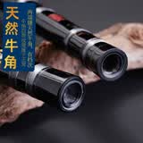 舒怀 乐器（shuhuai）舒怀入门精品笛子竹笛免费教学横笛演奏乐器初学者零基础考级通用 一节 精品黑色笛子C调+12豪礼