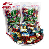 老蓝旗 糖蒙古牛奶糖黑奶羊奶酸奶婚庆休闲旅游零食内蒙特产硬糖500g 老蓝旗蒙古奶糖混合口味500g