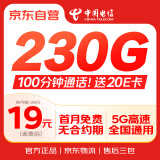 中国电信流量卡全国通用手机卡学生卡长期电话卡星卡4g5g纯上网卡大王卡【黄金流程】