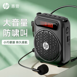 惠普（HP）LS251小蜜蜂扩音器教师用扬声器导游腰挂麦克风蓝牙小喇叭音响插卡便携喊话教学讲课 黑色