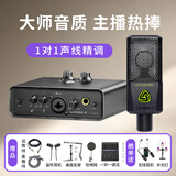 艾肯MobileU/mini外置声卡套装电脑手机主播游戏书声带货喊麦K歌直播麦克风专业录音话筒声卡设备 mini+莱维特240pro