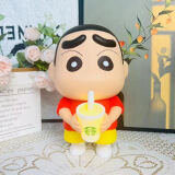 简艺饰家蜡笔小新生日礼物女生男生公仔潮玩摆件男女孩手办桌面摆件