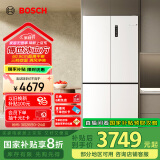 博世（BOSCH）【冰立方】497升十字对开四门超薄微平嵌入式冰箱 国家补贴20%冰箱 净味变温一级能效K1EC49208C
