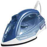 【9成新】松下（Panasonic）电熨斗家用 1200W大功率手持挂烫机 强大蒸汽 干湿两用 五档调温 快速除皱 NI-P075 轻熟蓝  