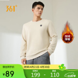 361°卫衣男士秋冬季加绒保暖圆领套头运动休闲外套上衣652344801D-8