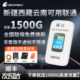 格行随身wifi6官方正品新疆西藏全国通用免插卡三网通用便携式无线wifi路由器全网通非无限流量2025款 【新疆西藏云南联通可用】全国通用新款wifi6 【全国出行无禁区】三网切换送1000G流量