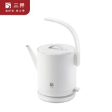 三界茶具D1-Q电热烧水壶自动断电长嘴壶磁吸泡茶壶0.75L冲茶家用办公室茶具套装 0.75L D1-Q