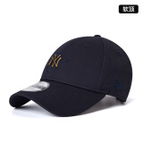 NEW ERAxMLB联名纽亦华春夏男女同款NY刺绣图案940弯檐棒球帽13337529
