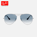 雷朋（RayBan）男女款飞行员系列太阳镜复古渐变色时尚高级感墨镜0RB3025 礼物