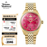 薇薇安·威斯特伍德西太后手表火龙果轻奢钢带女士欧美表腕表女生官方旗舰正品 火龙果39mm