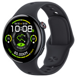 vivo WATCH 5 蓝牙版 辰夜黑 全天候心率血氧监测血压功能 全新蓝河操作系统 iOS跨系统兼容智能手表