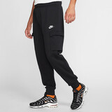 耐克NIKE运动裤男宽松加绒收腿裤SPORTSWEAR运动服 CD3130-010黑L