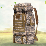 南木熊登山包旅行包超大容量双肩背包爬山户外专业背包防泼水徒步旅游 迷彩