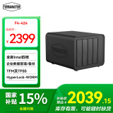 铁威马(Terra Master)F4-424 四盘位 4核心 8G内存  NAS网络存储服务器 备份一体