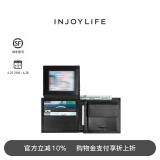 INJOYLIFE男士钱包新款头层牛皮短款钱夹相片位大容量零钱包情人节礼物 黑色