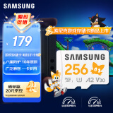 三星（SAMSUNG）256GB TF(MicroSD)内存卡 A2 U3 V30 4K 兼容switch无人机运动相机 索尼克游戏存储卡 读180MB/s