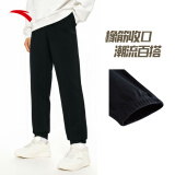 安踏运动裤男士卫裤夏季针织户外跑步长裤子收口束脚亲肤休闲裤男