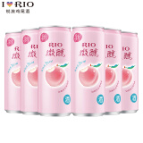 锐澳（RIO）洋酒预调鸡尾酒果酒微醺小美好生活系列3度330ml*6罐 白桃