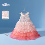 迪士尼爱艾莎女童公主连衣裙子女童新品连衣裙子夏装夏季女2025新款童装