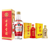 古井贡 第六代 50度 500ml 1瓶+口子窖五年型 40.8度 1瓶+口子窖六年型 41度 100mL 1瓶 徽酒组合装