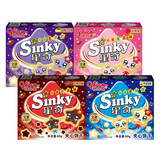 格力高星奇星星饼干60g*4盒 儿童休闲零食烘培五角星蛋糕装饰小饼干 多口味混搭4盒（无备注随机发）