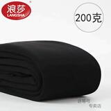 浪莎（LangSha）品牌500克特厚打底裤女秋冬外穿加绒加厚肉色肤色光腿神器裸感连 黑色-200克中厚绒 1条 均码 连袜[80-140斤内]
