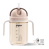 贝亲贝亲Haberman哈伯曼婴儿PPSU奶瓶大师学饮水杯直饮杯 直饮吸管杯300ml（18月+）