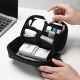 Right Away数据线收纳包数码线材耳机鼠标小型配件笔记本电源大容量便携袋男