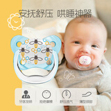 布朗博士安抚奶嘴 安睡透气 夜光功能 蝴蝶型安抚奶嘴 带收纳盒 小蜜蜂 6-18个月  1个装