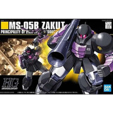 万代（BANDAI）HGUC ZAKU1 扎古 黑色三连星 拼装模型