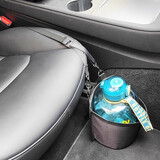 车载水壶固定杯架车上水杯支架神器车用水瓶保温壶套汽车暖壶挂袋 矮款【合适直径14厘米内水壶】