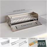 40公分/5.0碳板/万年牢插片式碳烤炉折叠烧烤炉户外不锈钢碳烤炉 50公分*18公分（带收纳包）