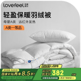 拉芙菲尔五星级酒店母婴A类抗菌51%白鸭绒国产羽绒被春秋被3.8斤220*240CM