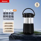 纽曼无线蓝牙音箱户外露营便携音响电脑高音质重低音炮环绕露营小音响立体苹果华为小米适用 黑色