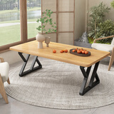 雅美乐茶几客厅轻奢高级感实木芯现代简约小户型极简茶几桌子
