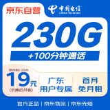 中国电信广东电信大流量卡星卡大王卡手机卡电话卡上网卡纯上网全国通用无线限GD2